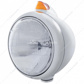 Chrome Guide 682-C Headlight 6014 & Original Style LED Signal - Amber Lens