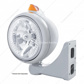 Chrome Guide 682-C Headlight H4 With White LED & Original Style LED Signal - Amber Lens