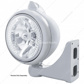 Chrome Guide 682-C Headlight H4 With White LED & Original Style LED Signal - Clear Lens