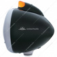 Black Guide 682-C Headlight 6014 & Original Style LED Signal - Amber Lens