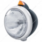 Black Guide 682-C Headlight H6024 & Original Style LED Signal - Amber Lens