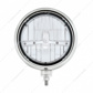 Black Guide Headlight 5 LED Bulb - Chrome