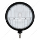 Black "Billet" Style Groove Headlight 5 LED Bulb - Chrome