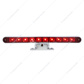 10 LED Dual Function 3rd Brake Light With Chrome Swivel Pedestal Base - Red LED/Red Lens