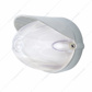 9 LED Dual Function GloLight Watermelon Grakon 1000 Flush Mount Kit With Visor - Amber LED/Clear Lens