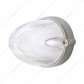 9 LED Dual Function GloLight Watermelon Grakon 1000 Flush Mount Kit - Amber LED/Clear Lens