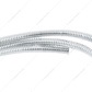 72" Long Chrome Wire Loom - 3/4" Diameter