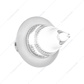 4 LED Dual Function 3/4" Mini Spike Light With SS Bezel (Clearance/Marker) - White LED/Clear Lens