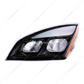 Black LED Headlight For 2018-2024 Freightliner Cascadia - Driver