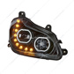 Black 10 LED Headlight For 2013-2021 Kenworth T680 - Passenger Side