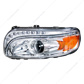 Chrome Projection Headlight With LED Turn & DRL For Peterbilt 389 (2008-2023) & 388 (2008-2015)- Driver