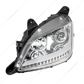 Chrome Projection Headlight With LED Position Light & Signal For 2012-2021 Peterbilt 579- Driver