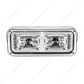 10 High Power LED Projection Headlight With LED Turn Signal & Position Light Bar