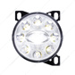 9 LED Projector Fog Light With LED Position Lights For Peterbilt 579/587 & Kenworth T660 - Chrome