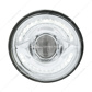ULTRALIT- LED 5-3/4" Round Headlight With 60 LED Dual Color Light Bar, Amber & White LED - High Beam