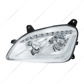Chrome LED Headlight W/Sequential LED Turn Signal For Peterbilt 579 (2012-21) & 587 (2010-16) - Driver