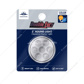 7 LED 2" Round Double Fury Light With Clear Lens (Clearance/Marker)