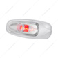 5-3/4" Wide 3 LED ViperEye Light (Clearance/Marker) - Red LED/Clear Lens