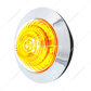 6 LED 1-1/4" Dual Function Light (Clearance/Marker)-Amber LED/Amber Lens