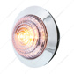 6 LED 1-1/4" Dual Function Light (Clearance/Marker)-Amber LED/Clear Lens