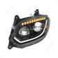 Black LED 86 Headlight For 2018-2024 International LT Truck - Driver