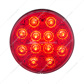 12 LED 4" Round Light (Stop, Turn & Tail) With Heated Lens