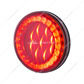 33 LED 4" Round Lumos Light X-Series (Stop, Turn & Tail) - Red LED/Red Lens