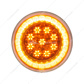 33 LED 4" Round Lumos Light S-Series (Turn Signal) - Amber LED/Amber Lens