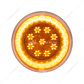 33 LED 4" Round Lumos Light S-Series (Turn Signal) - Amber LED/Clear Lens