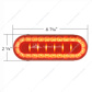 30 LED 6" Oval Lumos Light I-Series (Stop, Turn & Tail) - Red LED