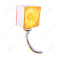 48 LED Competition Series Mini Double Face Light - Amber & Red LED/Amber & Red Lens