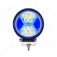 4.5" 24 High Power LED Work Light With "X" Blue Light Guide