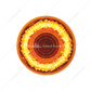 9 LED 2" Round Mirage Light (Clearance/Marker) - Amber LED/Amber Lens