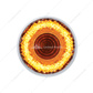 9 LED 2" Round Mirage Light (Clearance/Marker) - Amber LED/Clear Lens