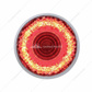9 LED 2" Round Mirage Light (Clearance/Marker) - Red Led/Clear Lens (Bulk)