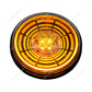 13 LED 4" Round Abyss Light (Turn Signal) - Amber LED/Clear Lens