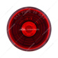 4 LED 2-1/2" Round Abyss Light (Clearance/Marker) - Red LED/Red Lens