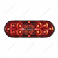 6" Oval Combo Light With 14 LED Stop, Turn & Tail & 16 LED Back-Up