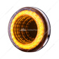 24 LED 4" Mirage Light (Turn Signal) - Amber LED/Clear Lens