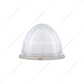 9 LED Dual Function GloLight Watermelon Cab/Auxiliary Light - Amber LED/Clear Lens (Bulk)
