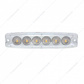 6 High Power LED Super Thin Warning Light - Amber LED/Clear Lens (Bulk)