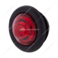 1 LED 3/4" Mini Clearance Light Red LED With Red Lens With Rubber Grommet (Bulk)