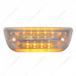 9 LED Rectangular Cab Light For Peterbilt 579 & Kenworth T680/T770/T880 - Amber LED/Clear Lens