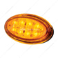 8 LED Fender Parking & Turn Signal Light For Peterbilt 386 (2006-2014) & 387 (2006-2010)-Amber LED/Amber Lens