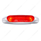 4 LED LIGHTTRACK Light (Clearance/Marker) - Red LED/Red Lens