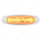 4 LED LIGHTTRACK Light (Clearance/Marker) - Amber LED/Clear Lens
