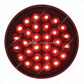 30 LED 4" Round Light (Stop, Turn & Tail) - Red LED/Red Lens