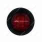 Single SMD LED 3/4" Mini Light (Clearance/Marker) With Rubber Grommet - Red LED/Red Lens