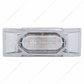 16 LED Reflector Light (Clearance/Marker) With Chrome Bezel - Amber LED/Clear Lens