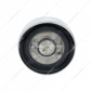 3 High Power LED 1" Light (Clearance/Marker) With Visor - Amber LED/Clear Lens